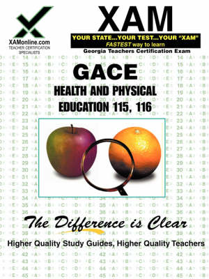 Cover of GACE Health and Physical Education 115, 116