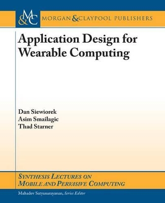 Cover of Application Design for Wearable Computing