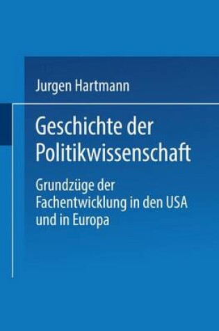 Cover of Geschichte der Politikwissenschaft