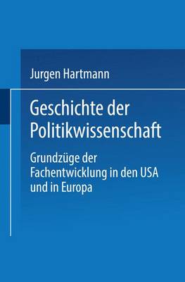 Book cover for Geschichte der Politikwissenschaft