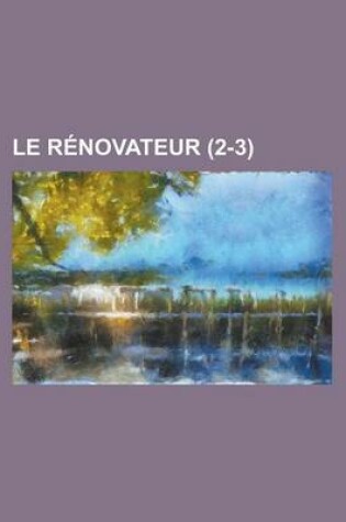 Cover of Le Renovateur (2-3)