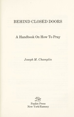 Book cover for Behind Closed Doors