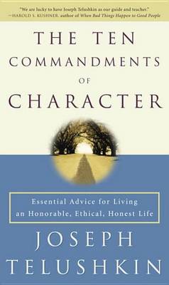 Book cover for The Ten Commandments of Character