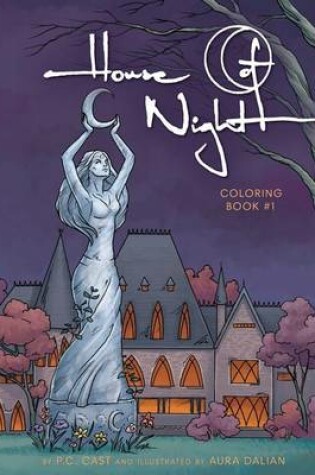 Cover of House of Night Coloring Book #1