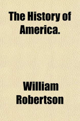 Cover of The History of America Volume N . 3