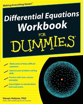 Book cover for Differential Equations Workbook For Dummies