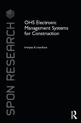 Cover of Ohs Electronic Management Systems for Construction