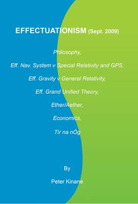 Book cover for Effectuationism (Sept. 2009)