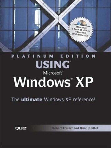 Book cover for Using Microsoft Windows Xp