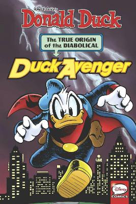 Book cover for Donald Duck The Diabolical Duck Avenger