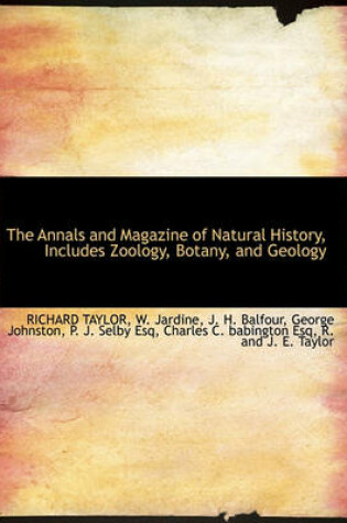 Cover of The Annals and Magazine of Natural History, Includes Zoology, Botany, and Geology