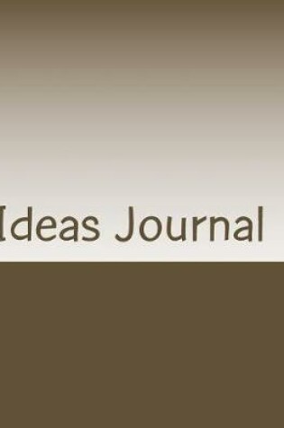 Cover of Ideas Journal