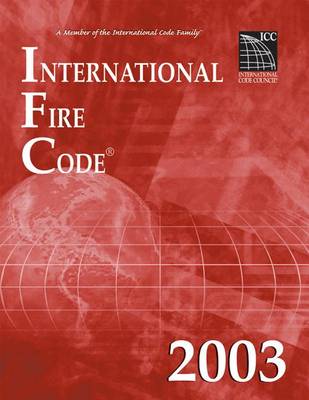 Book cover for 2003 International Fire Code