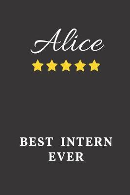 Book cover for Alice Best Intern Ever