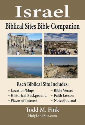 Book cover for Israel Biblical Sites Bible Companion