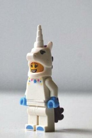 Cover of Lego Unicorn Notebook Journal Composition Book