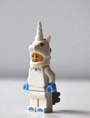 Book cover for Lego Unicorn Notebook Journal Composition Book