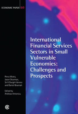 Book cover for International Financial Services Sectors in Small Vulnerable Economies