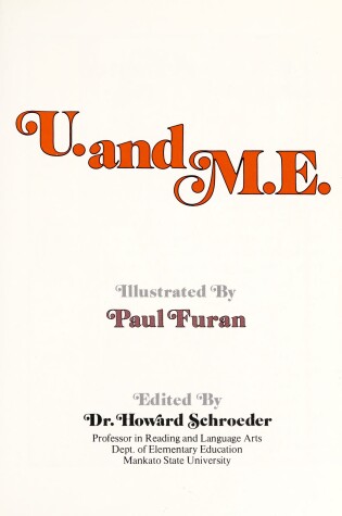Cover of U. and M.E.