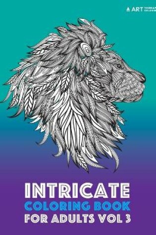 Cover of Intricate Coloring Book For Adults Vol 3