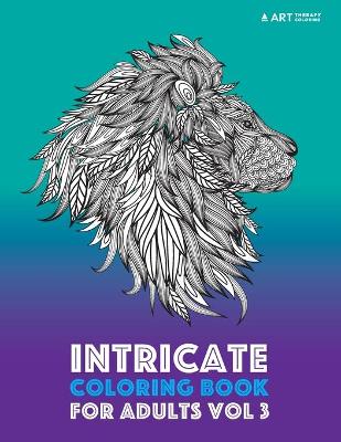 Book cover for Intricate Coloring Book For Adults Vol 3