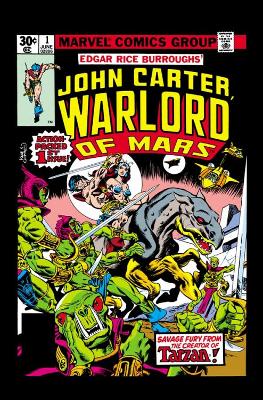 Book cover for John Carter, Warlord Of Mars Omnibus