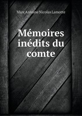 Book cover for Mémoires inédits du comte