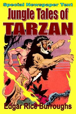 Book cover for Jungle Tales of Tarzan (newspaper text)