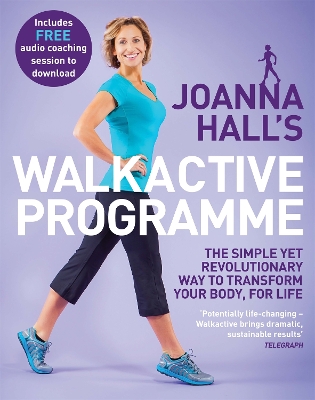 Book cover for Joanna Hall's Walkactive Programme