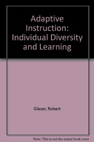 Cover of Adaptive Instruction