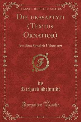 Book cover for Die Śukasaptati (Textus Ornatior)