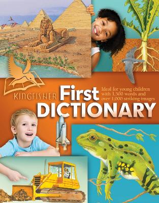 Book cover for Kingfisher First Dictionary