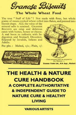 Cover of The Health & Nature Cure Handbook - A Complete Authoritative & Independent Guide To Nature Cure & Healthy Living