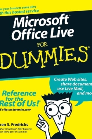 Cover of Microsoft Office Live For Dummies