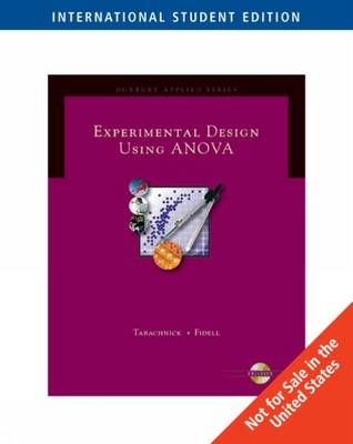 Book cover for Experimental Designs Using ANOVA