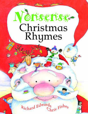 Book cover for Nonsense Christmas Rhymes