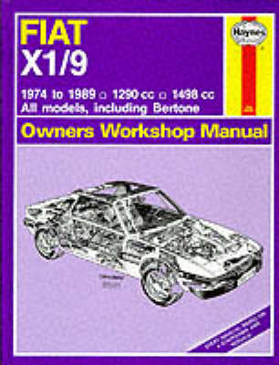 Cover of Fiat X1/9 1974-89 Owner's Workshop Manual