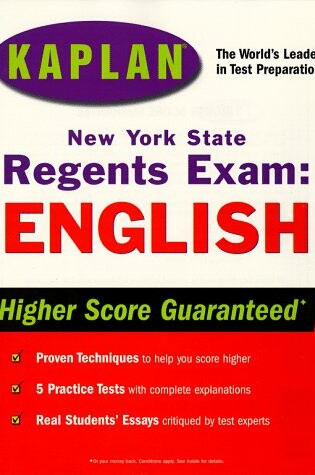 Cover of New York State Regents Exam, English