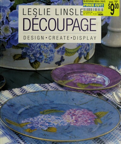 Book cover for Leslie Linsley's Decoupage