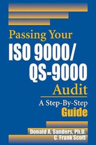 Cover of Passing Your ISO 9000/QS-9000 Audit