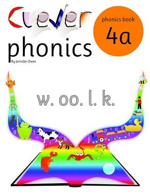 Book cover for W OO L K phonics book 4a