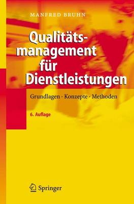 Book cover for Qualitatsmanagement Fur Dienstleistungen