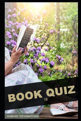 Book cover for Book Quiz - 19