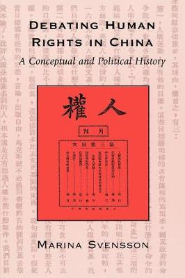 Book cover for Debating Human Rights in China