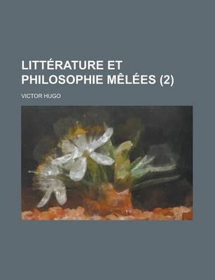 Book cover for Litterature Et Philosophie Melees (2)