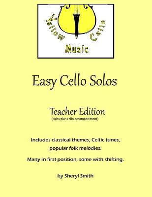 Book cover for Easy Cello Solos (Teacher Edition)