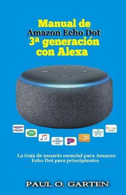 Book cover for Manual de Amazon Echo Dot 3a generación con Alexa
