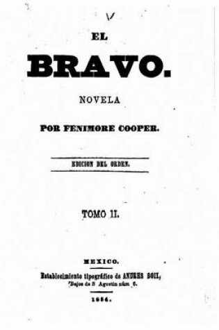 Cover of El Bravo, Novela