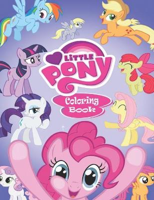 Book cover for Little Pony Coloring Book