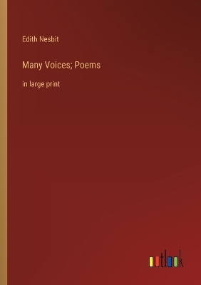 Book cover for Many Voices; Poems